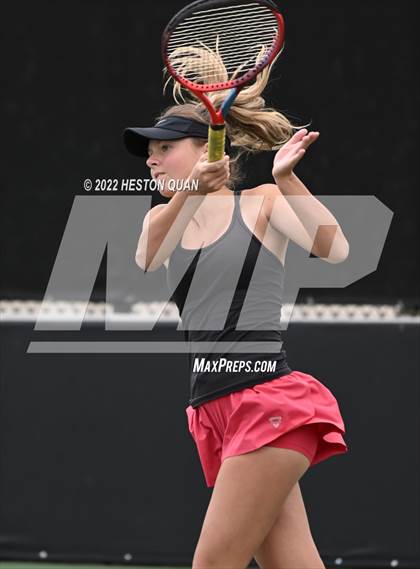 Thumbnail 3 in CIF-SS Girls Indvidual Tennis (Semi-Final/Final Rounds) photogallery.