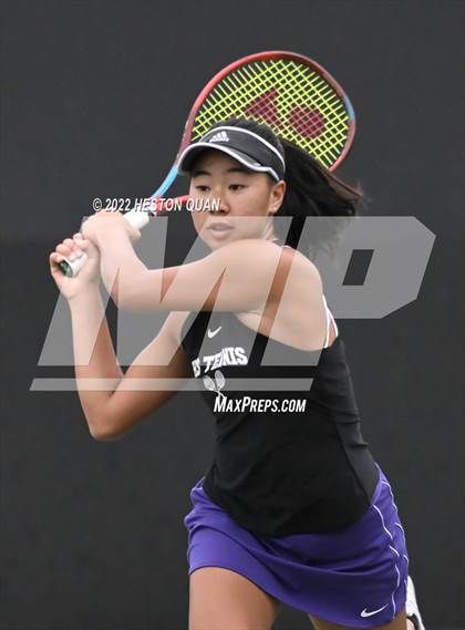 Thumbnail 3 in CIF-SS Girls Indvidual Tennis (Semi-Final/Final Rounds) photogallery.
