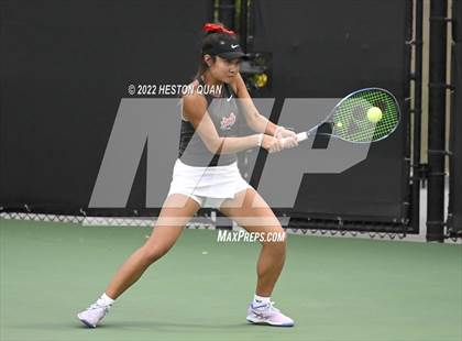 Thumbnail 1 in CIF-SS Girls Indvidual Tennis (Semi-Final/Final Rounds) photogallery.