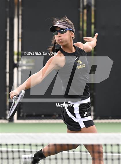 Thumbnail 1 in CIF-SS Girls Indvidual Tennis (Semi-Final/Final Rounds) photogallery.