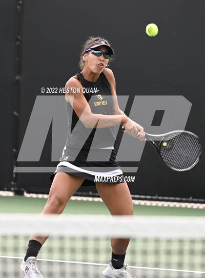 Thumbnail 2 in CIF-SS Girls Indvidual Tennis (Semi-Final/Final Rounds) photogallery.