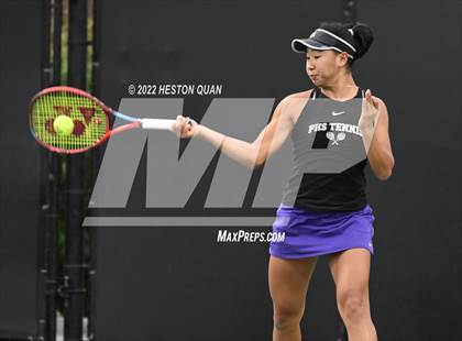Thumbnail 3 in CIF-SS Girls Indvidual Tennis (Semi-Final/Final Rounds) photogallery.