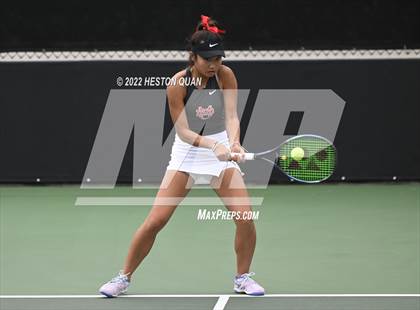 Thumbnail 2 in CIF-SS Girls Indvidual Tennis (Semi-Final/Final Rounds) photogallery.