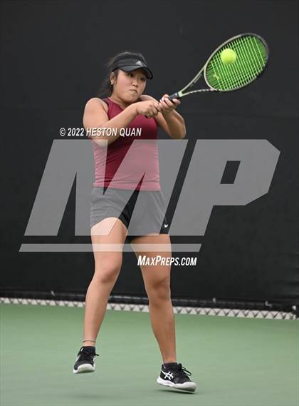 Thumbnail 3 in CIF-SS Girls Indvidual Tennis (Semi-Final/Final Rounds) photogallery.