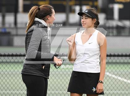 Thumbnail 3 in CIF-SS Girls Indvidual Tennis (Semi-Final/Final Rounds) photogallery.