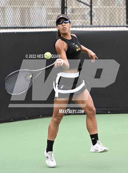 Thumbnail 2 in CIF-SS Girls Indvidual Tennis (Semi-Final/Final Rounds) photogallery.