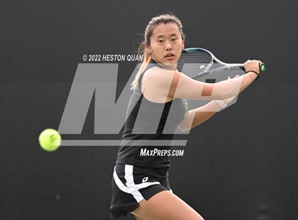 Thumbnail 2 in CIF-SS Girls Indvidual Tennis (Semi-Final/Final Rounds) photogallery.