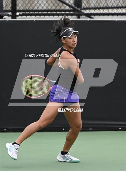 Thumbnail 3 in CIF-SS Girls Indvidual Tennis (Semi-Final/Final Rounds) photogallery.