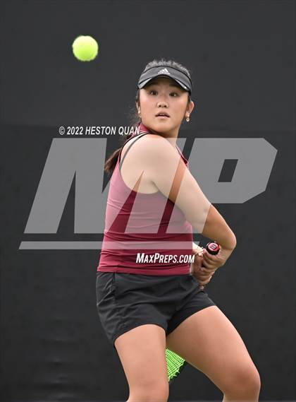 Thumbnail 3 in CIF-SS Girls Indvidual Tennis (Semi-Final/Final Rounds) photogallery.