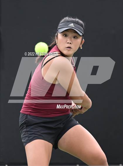Thumbnail 2 in CIF-SS Girls Indvidual Tennis (Semi-Final/Final Rounds) photogallery.