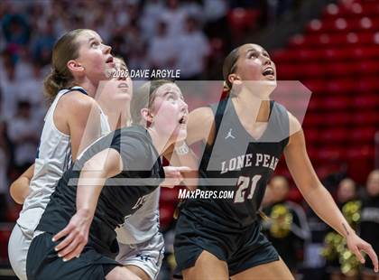 Thumbnail 2 in Lone Peak vs. Copper Hills (UHSAA 6A Final) photogallery.
