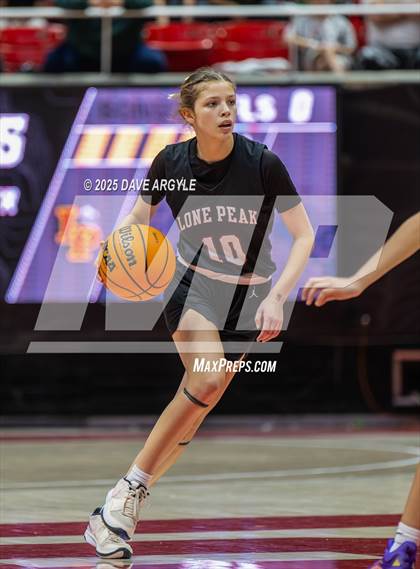 Thumbnail 3 in Lone Peak vs. Copper Hills (UHSAA 6A Final) photogallery.