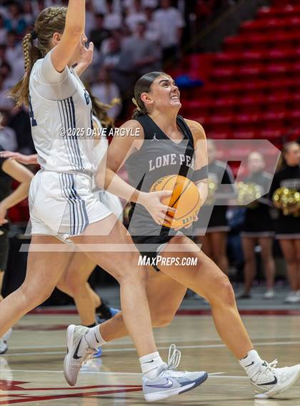 Thumbnail 2 in Lone Peak vs. Copper Hills (UHSAA 6A Final) photogallery.