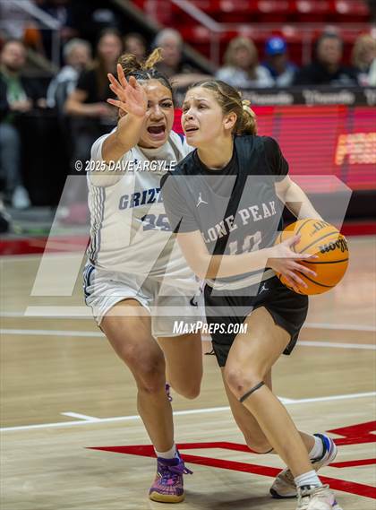 Thumbnail 2 in Lone Peak vs. Copper Hills (UHSAA 6A Final) photogallery.