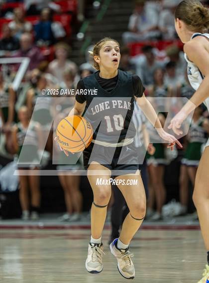 Thumbnail 3 in Lone Peak vs. Copper Hills (UHSAA 6A Final) photogallery.