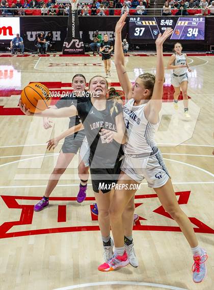 Thumbnail 2 in Lone Peak vs. Copper Hills (UHSAA 6A Final) photogallery.