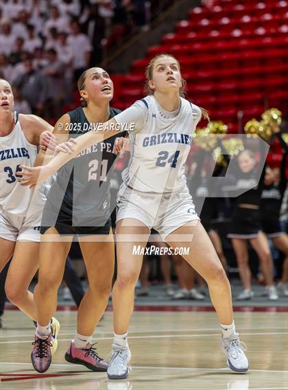Thumbnail 3 in Lone Peak vs. Copper Hills (UHSAA 6A Final) photogallery.