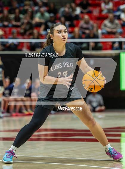 Thumbnail 2 in Lone Peak vs. Copper Hills (UHSAA 6A Final) photogallery.