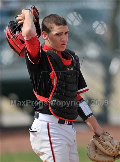 Thumbnail 2 in Denton vs. MacArthur (Carrollton Diamond Classic) photogallery.