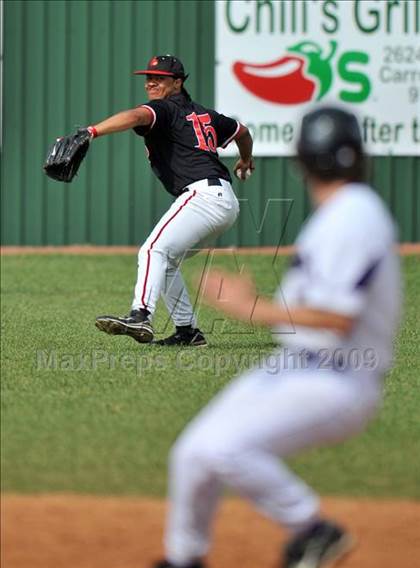 Thumbnail 3 in Denton vs. MacArthur (Carrollton Diamond Classic) photogallery.