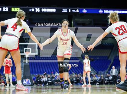 Thumbnail 1 in Huntington vs. Columbus (UIL 3A Basketball Semifinal) photogallery.