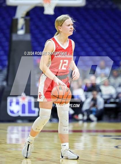 Thumbnail 2 in Huntington vs. Columbus (UIL 3A Basketball Semifinal) photogallery.