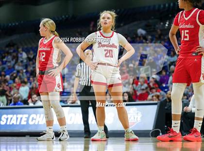 Thumbnail 2 in Huntington vs. Columbus (UIL 3A Basketball Semifinal) photogallery.