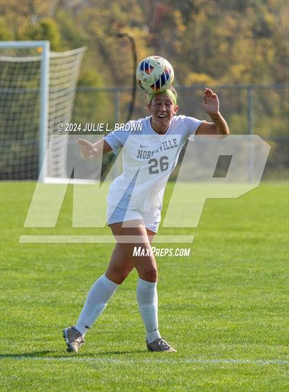 Thumbnail 1 in Noblesville vs. Hamilton Southeastern (IHSAA 3A Sectional 8 Final) photogallery.