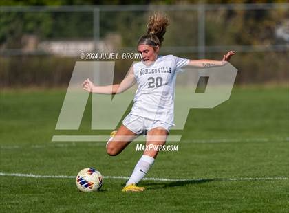 Thumbnail 1 in Noblesville vs. Hamilton Southeastern (IHSAA 3A Sectional 8 Final) photogallery.
