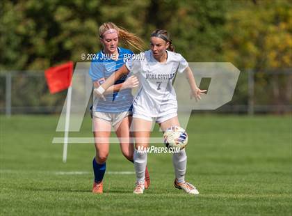 Thumbnail 3 in Noblesville vs. Hamilton Southeastern (IHSAA 3A Sectional 8 Final) photogallery.