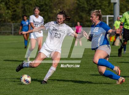 Thumbnail 2 in Noblesville vs. Hamilton Southeastern (IHSAA 3A Sectional 8 Final) photogallery.