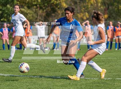 Thumbnail 1 in Noblesville vs. Hamilton Southeastern (IHSAA 3A Sectional 8 Final) photogallery.