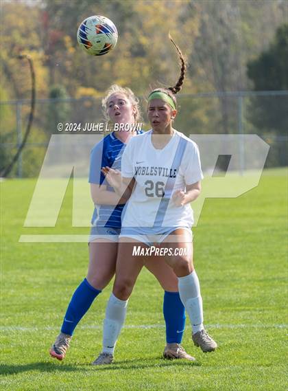 Thumbnail 3 in Noblesville vs. Hamilton Southeastern (IHSAA 3A Sectional 8 Final) photogallery.