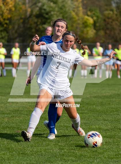 Thumbnail 2 in Noblesville vs. Hamilton Southeastern (IHSAA 3A Sectional 8 Final) photogallery.
