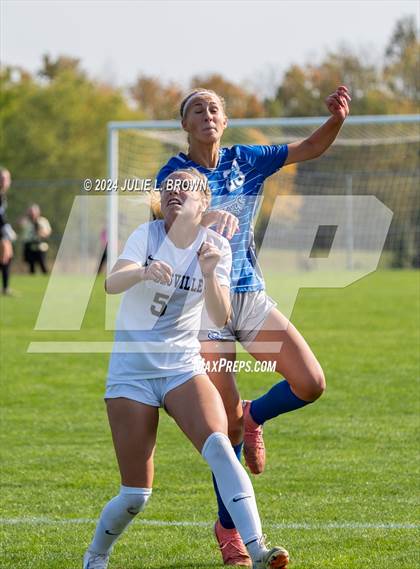Thumbnail 2 in Noblesville vs. Hamilton Southeastern (IHSAA 3A Sectional 8 Final) photogallery.