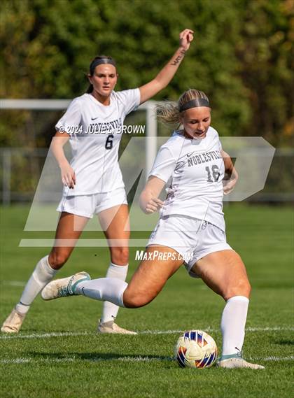 Thumbnail 2 in Noblesville vs. Hamilton Southeastern (IHSAA 3A Sectional 8 Final) photogallery.