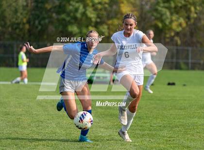 Thumbnail 2 in Noblesville vs. Hamilton Southeastern (IHSAA 3A Sectional 8 Final) photogallery.