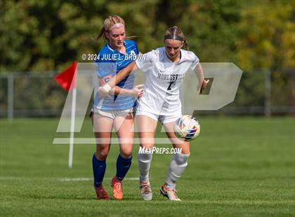 Thumbnail 1 in Noblesville vs. Hamilton Southeastern (IHSAA 3A Sectional 8 Final) photogallery.