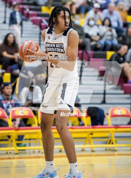 Thumbnail 2 in AZ Compass Prep vs Dream City Christian (Hoophall West Tournament) photogallery.
