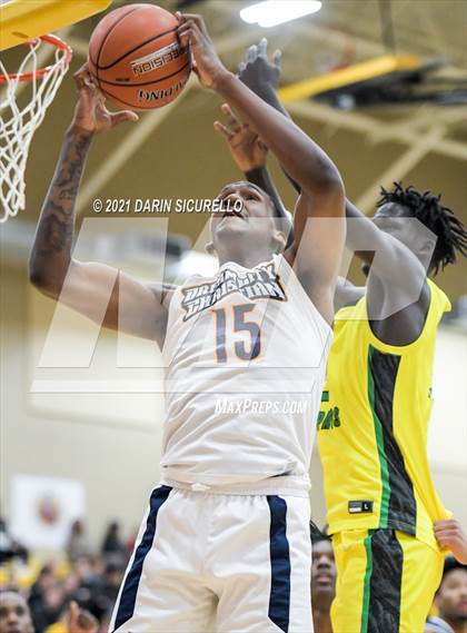 Thumbnail 3 in AZ Compass Prep vs Dream City Christian (Hoophall West Tournament) photogallery.