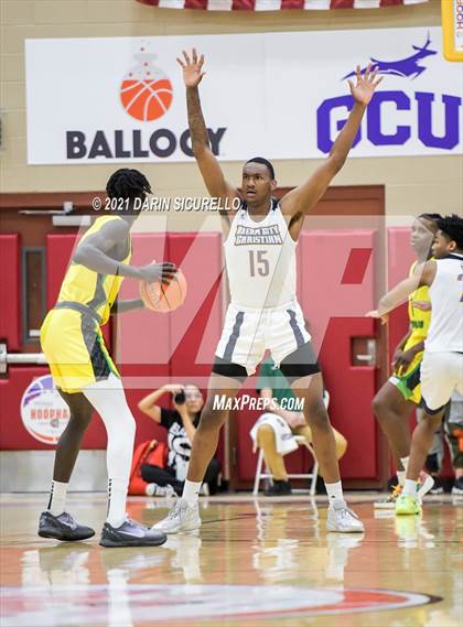 Thumbnail 1 in AZ Compass Prep vs Dream City Christian (Hoophall West Tournament) photogallery.