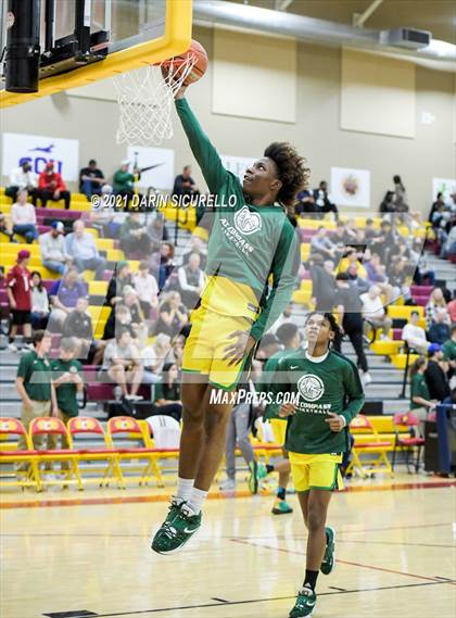 Thumbnail 3 in AZ Compass Prep vs Dream City Christian (Hoophall West Tournament) photogallery.
