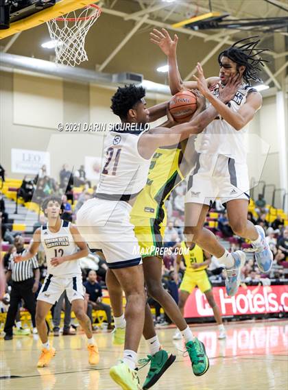 Thumbnail 1 in AZ Compass Prep vs Dream City Christian (Hoophall West Tournament) photogallery.