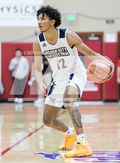 Thumbnail 2 in AZ Compass Prep vs Dream City Christian (Hoophall West Tournament) photogallery.