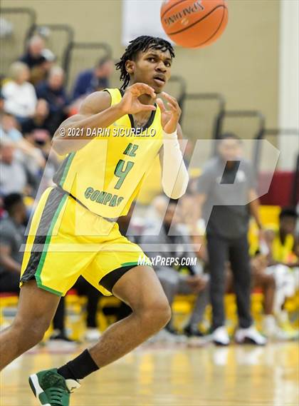 Thumbnail 1 in AZ Compass Prep vs Dream City Christian (Hoophall West Tournament) photogallery.
