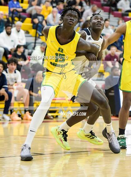 Thumbnail 3 in AZ Compass Prep vs Dream City Christian (Hoophall West Tournament) photogallery.