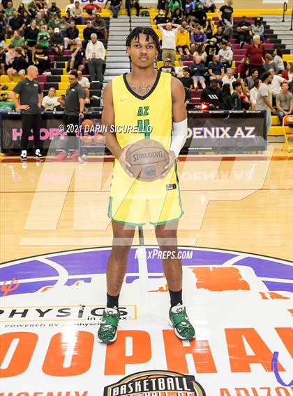 Thumbnail 2 in AZ Compass Prep vs Dream City Christian (Hoophall West Tournament) photogallery.