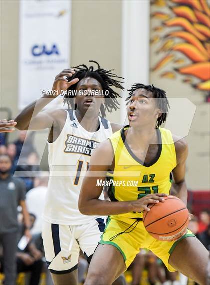 Thumbnail 1 in AZ Compass Prep vs Dream City Christian (Hoophall West Tournament) photogallery.