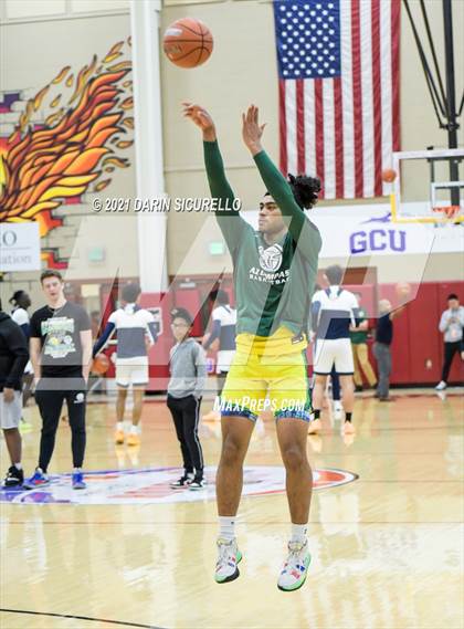 Thumbnail 1 in AZ Compass Prep vs Dream City Christian (Hoophall West Tournament) photogallery.
