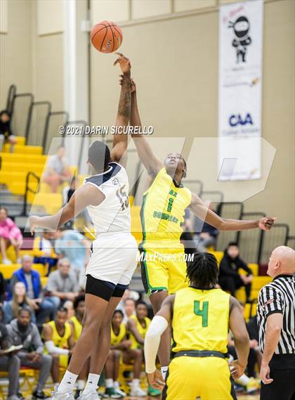 Thumbnail 1 in AZ Compass Prep vs Dream City Christian (Hoophall West Tournament) photogallery.